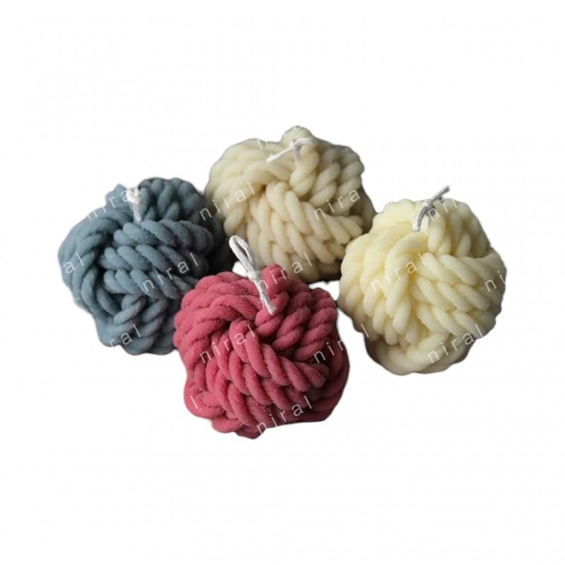 Silicone Knotted Ball Silicon Candle Mold at Rs 800 in New Delhi