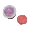 Small Rose Flower Silicone Candle Mould HBY913, Niral Industries.