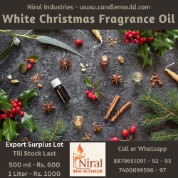 Niral’s New White Christmas Candle Fragrance Oil