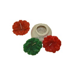 2 Level With 13 Petals Silicone Mould SL264, Niral Industries.