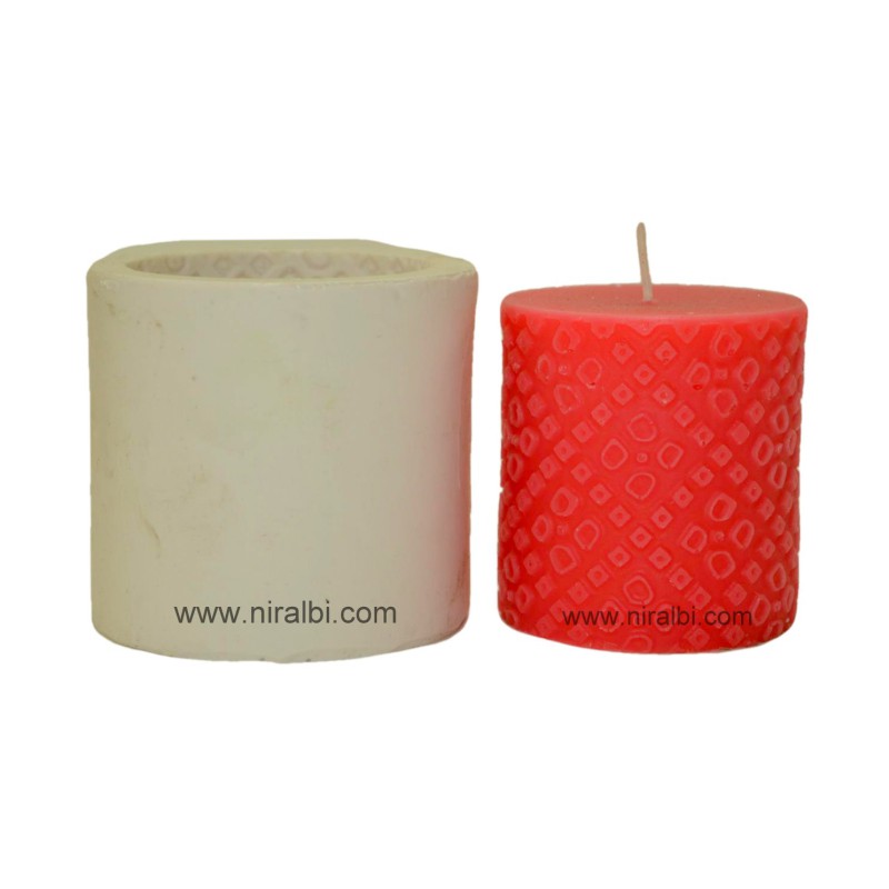 Small Designer Candle Mould SL536, Niral Industries.
