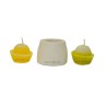 Cup Cake Silicone Candle Mould HBY237, Niral Industries.