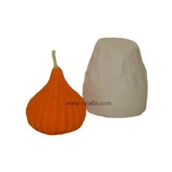 Big Modak Shape Silicone Candle Mould HBY289, Niral Industries.