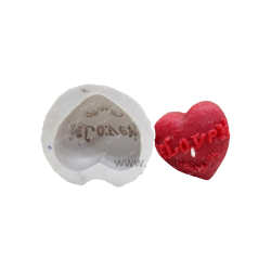 Loving Hearts Silicone Candle Mould HBY776, Niral Industries