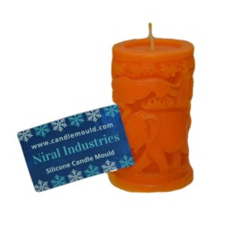 Wild Animal Candle Mould SL219, Niral Industries