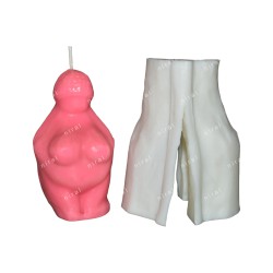 Venus of Wilendorf Silicone Candle Mould HBY918, Niral Industries.