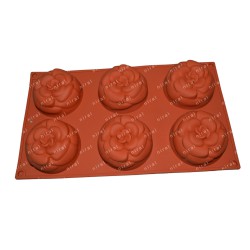 Rose Flower Shaped Silicone...
