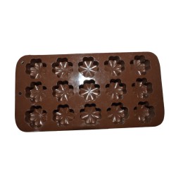 Flower Shape Silicone Chocolate Mould Truffle Fondant SP32463, Niral Industries.