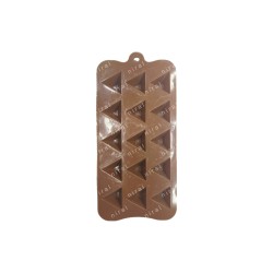 Silicon 15 Cavity Pyramid Triangle Chocolate Mould SP32467, Niral Industries