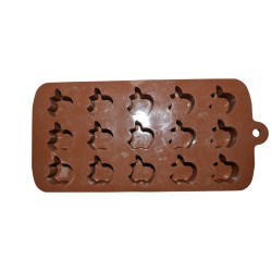 15 lattices Apple Shape Chocolate & Candy Mould SP32465, Niral Industries