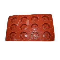 Silicone 12 Cavity Small Round Shape Chocolate Mould SP32429, Niral Industries