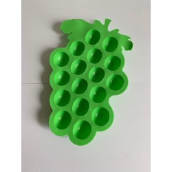 17 Cavity Green Mini Grapes Shape Silicone Mould SP32503, Niral Industries