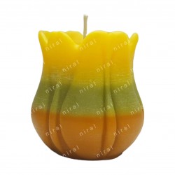 Delicate Tulip Silicone Candle Mold HBY787, Niral Industries
