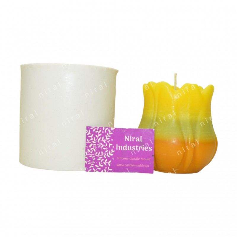 Square Candle Mould S2540 Niral Industries