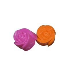 Silicone 3D Rose Shaped Single Chocolate Mould SP32440, Niral Industries
