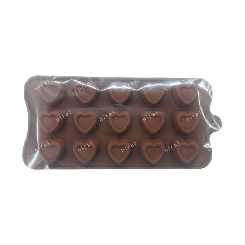 Heart Chocolate Mould BK51124, Niral Industries.