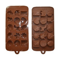 Multi Shape And Animal Chocolate Mould BK51149, Niral Industries.