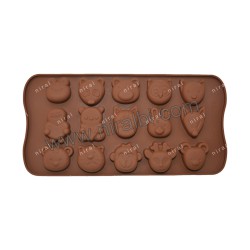 Animal Shape Chocolate Mould BK51170, Niral Industries.