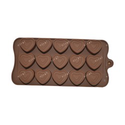 Heart Chocolate Mould BK51187, Niral Industries.