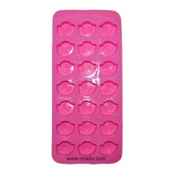 Snail Shape Silicone Mold For Chocolate, Soaps SP32217, Niral Industries.