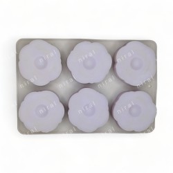 Silicone Flower Soap Mould - 6 cavity SP32407, Niral Industries.