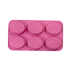 Silicone 6 Cavity Oval...