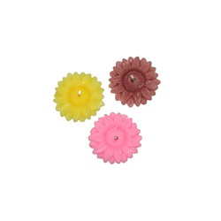 Floating Sunflower Silicone Candle Mould HBY942, Niral Industries.