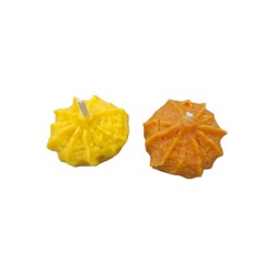 Swirl Short Bread Cookies Candle Mould HBY947, Niral Industries.