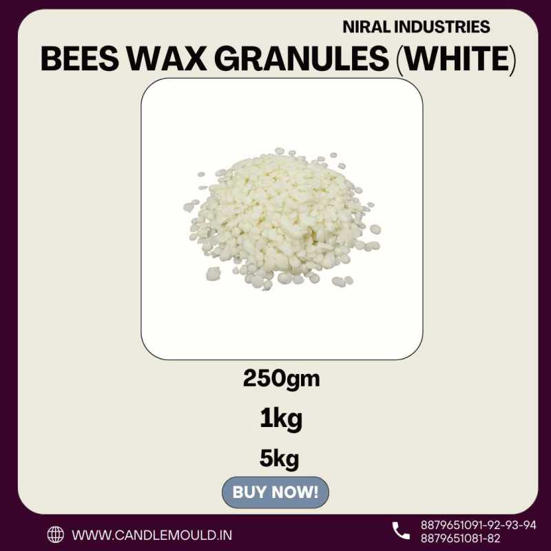 Niral's Bees Wax Granules (White)