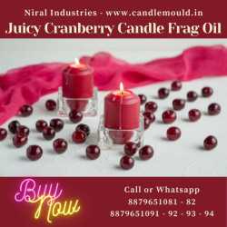 Niral’s Juicy Cranberry Candle Fragrance Oil (New)