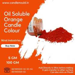 Orange Oil Soluble Candle...