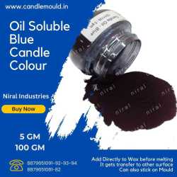 Blue Oil Soluble Candle...