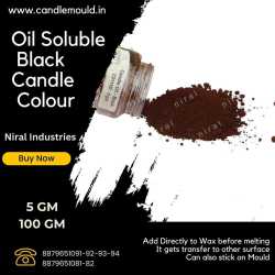 Black Oil Soluble Candle Colour, Niral Industries