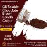 Chocolate Brown Oil Soluble Candle Colour, Niral Industries