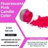 Fluoroscent Candle Colour Pink, Niral Industries