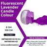 Fluoroscent Candle Colour Lavender, Niral Industries.