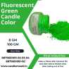 Fluoroscent Candle Colour Green, Niral Industries.