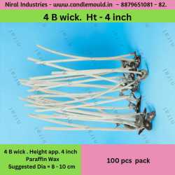 Niral's 4 inch wick - 4B -...