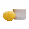Shimmering Seashell Silicone Candle Mold HBY793, Niral Industries