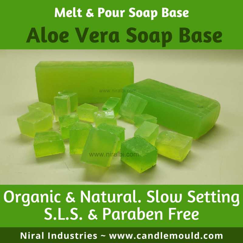 Niral's New Aloe Vera Soap Base