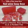 Niral's New Red Wine Soap Base