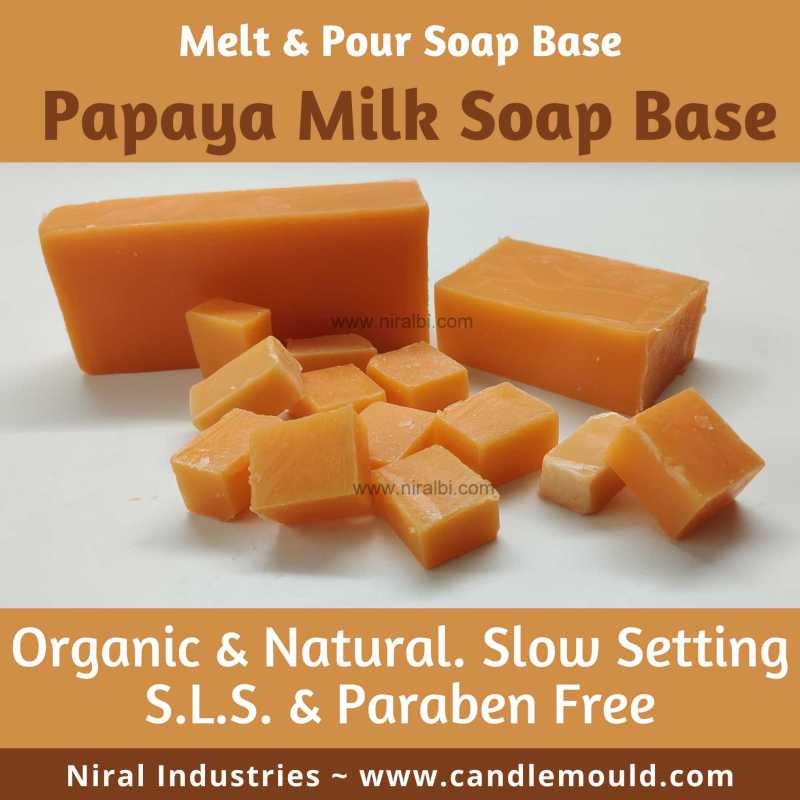 Niral's New Papaya Milk Soap Base