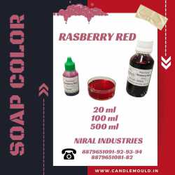 Niral's Rasberry Red Soap Colour