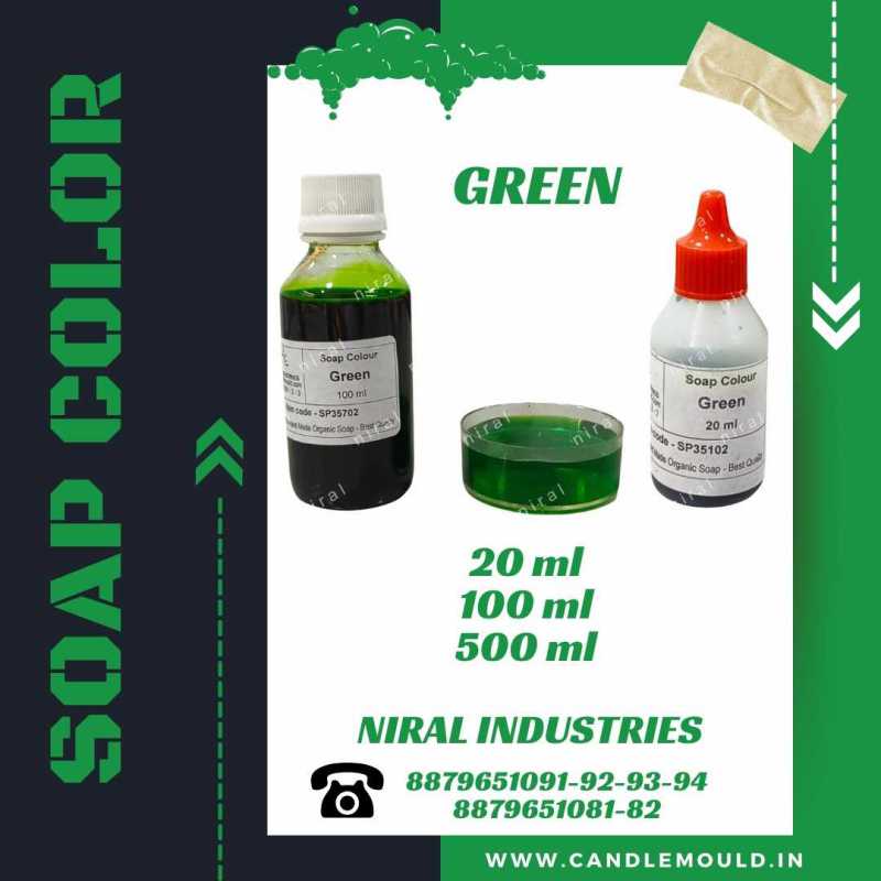 Niral's Green Soap Colour