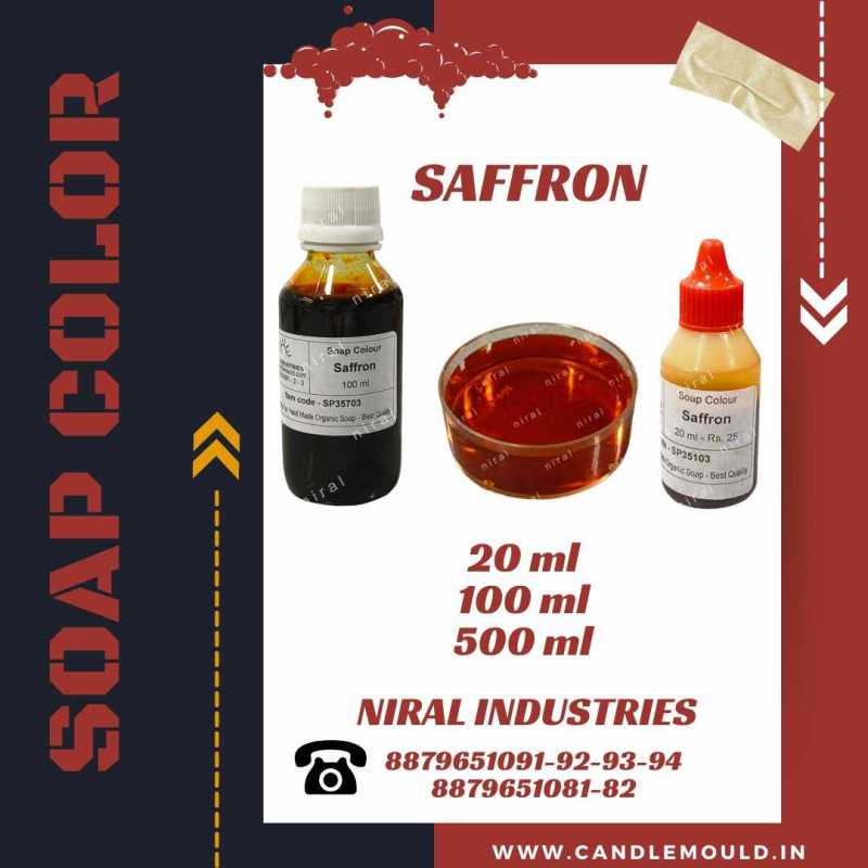 Niral's Saffron Soap Colour