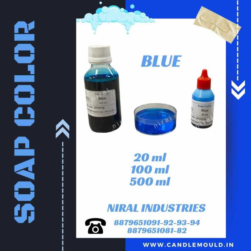 Niral's Blue Soap Colour