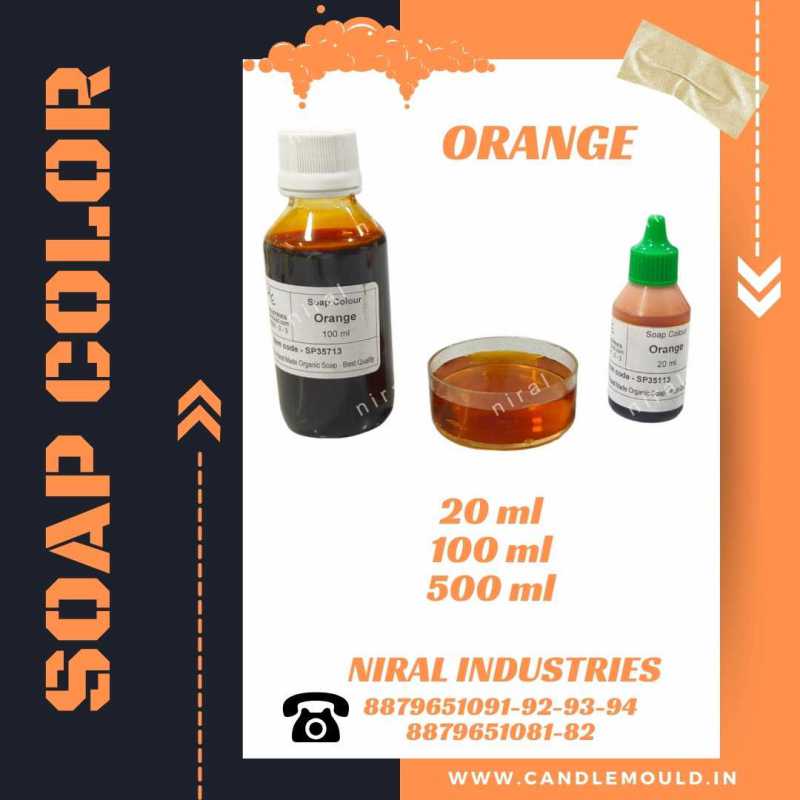 Niral's Orange Soap Colour