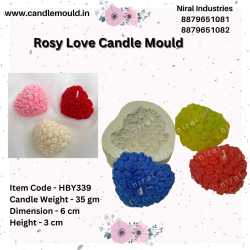 Rosy Love Silicone Candle...