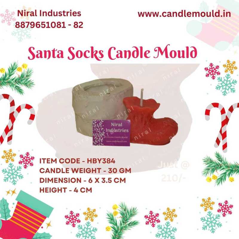 Soleful Glow Silicone Candle Mould HBY384, Niral Industries