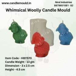 Whimsical Woolly silicone...